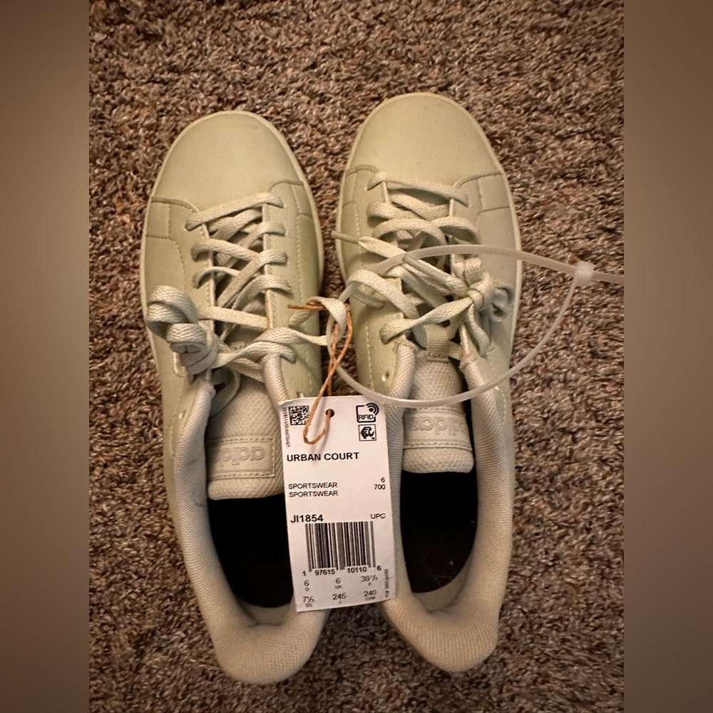 adidas Urban Court Sneakers in Light Sage Green